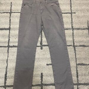 AG - Men’s Everett Pant - 34x34 - Herringbone Gray
